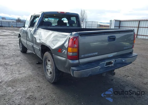 2001 Chevrolet Silverado 1500 Ls из США, поврежденный, VIN 2GCEK19T411405402